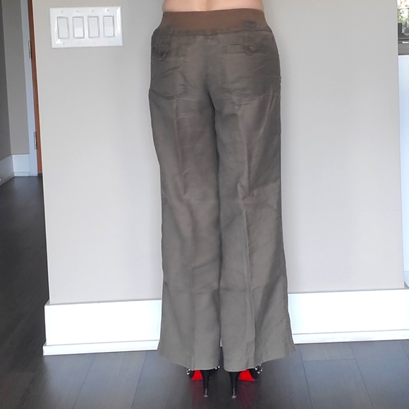 Esprit Straight-leg Linen Pants - Picture 6 of 11